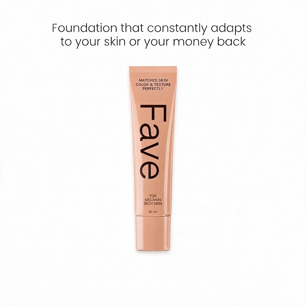 Adaptive Foundation For Melanin Rich Skin
